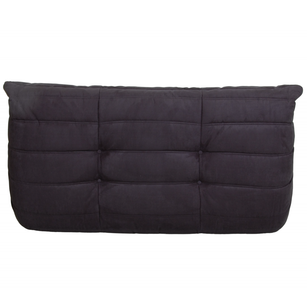 Preowned TOGO sofa 2.seater in black fabric For Sale CPHClassic